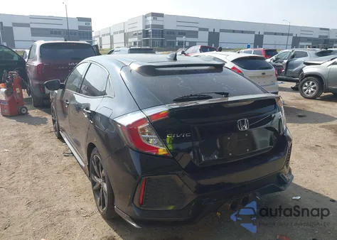 2018 Honda Civic Sport from USA, damaged, VIN SHHFK7H44JU409463